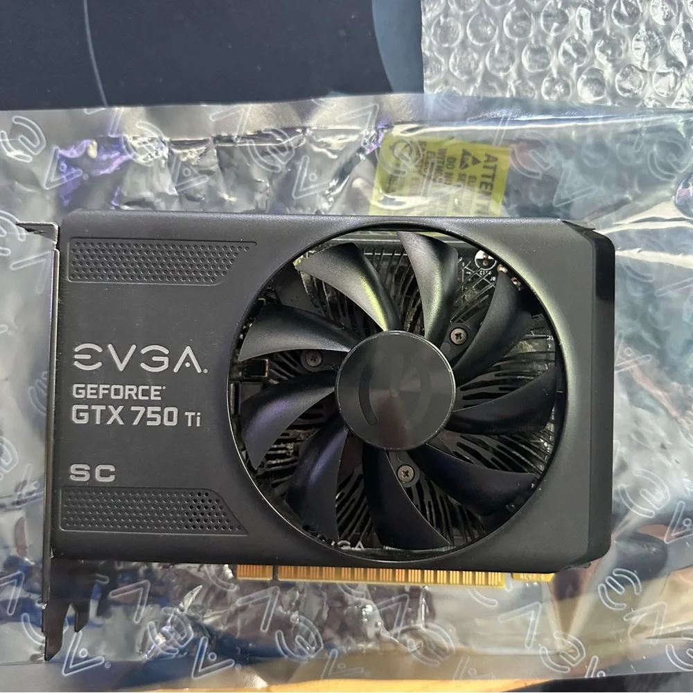 nvidia EVGA GEFORCE GTX 750Ti 2GB GDDR5 (used)